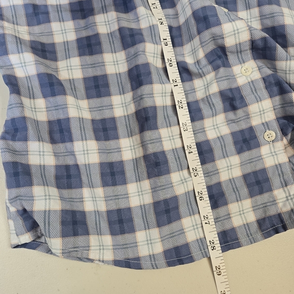 Eddie Bauer Plaid Button Front Shirt - Picture 11 of 11